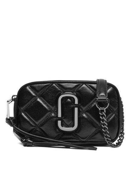 Marc Jacobs Torebka The Quilted 2P5HCR014H02 Czarny. Czarne kopertówki Marc Jacobs, bez wzorów, ze skóry, wizytowe, bez dodatków. Za 1,259.00 zł.