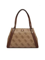 Guess Torebka Karnilla HWOS99 01220 Brązowy. Brązowe torebki klasyczne Guess, z aplikacjami, ze skóry, bez dodatków. Za 719.99 zł.