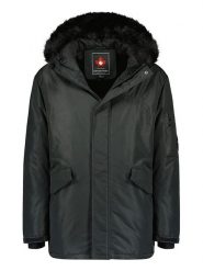 Canadian Peak Parka "Adan" w kolorze czarnym rozmiar: XXL. Czarne płaszcze Canadian Peak, xxl, bez wzorów, bez kaptura. Za 259.13 zł.