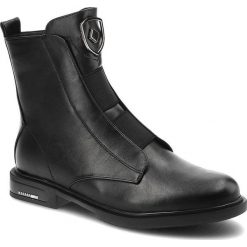 Czarne Botki Filippo Wygodne Buty Zimowe. Czarne botki Filippo, z aplikacjami, z futra, bez obcasa, na obcasie, bez zapięcia. Za 259.00 zł.