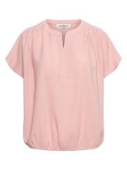 &Co Woman Bluzka "Nola" w kolorze jasnoróżowym rozmiar: 3XL. Różowe bluzki &Co Woman, xl, bez wzorów, bez kołnierzyka, bez ramiączek. Za 197.63 zł.