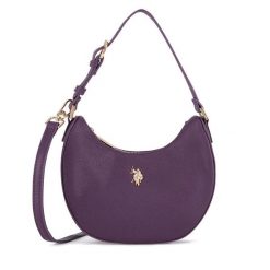 Torebka U.S. Polo Assn. Fioletowe torebki klasyczne U.S. Polo Assn., bez wzorów, klasyczne, bez dodatków. Za 269.99 zł.