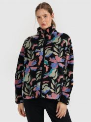 4F Polar ze stójką oversize damski - multikolor S. Bluzy z polaru 4f, na zimę, s, bez wzorów, z materiału. Za 189.99 zł.