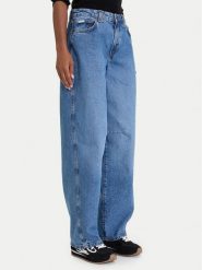 Guess Jeansy W5BA2X D5M47 Niebieski Loose Fit. Niebieskie jeansy Guess, m, z aplikacjami, z bawełny. Za 439.99 zł.