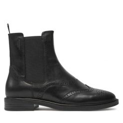 Sztyblety Vagabond Shoemakers. Czarne botki Vagabond Shoemakers, bez wzorów, bez obcasa, na płaskiej podeszwie, bez zapięcia. Za 379.99 zł.