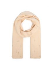 Guess Szalik AW5636 VIS03 Beżowy jasny. Brązowe szaliki i kominy Guess, z aplikacjami. Za 234.99 zł.