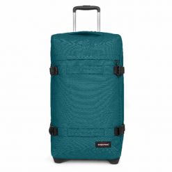 Torba na kółkach Eastpak Transit'R L. Niebieskie torby podróżne Eastpak, bez wzorów. Za 844.00 zł.