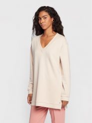 Comma Bluza 2121746 Beżowy Regular Fit. Brązowe bluzy comma, bez wzorów, z syntetyku, bez kaptura. Za 399.99 zł.