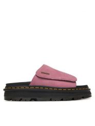 Dr. Martens Klapki Zebzag DM42409650 Różowy. Czerwone klapki Dr Martens, bez wzorów, ze skóry, bez obcasa, bez zapięcia. Za 679.99 zł.