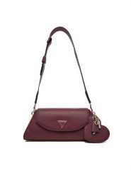 Guess Torebka Bolena HWZG92 07190 Bordowy. Czerwone torebki klasyczne Guess, z aplikacjami, ze skóry, bez dodatków. Za 299.99 zł.
