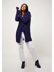 AUTHENTIC CASHMERE Kaszmirowy kardigan "Chésery" w kolorze fioletowym rozmiar: S. Różowe swetry AUTHENTIC CASHMERE, na lato, s, bez wzorów, z kaszmiru, bez ramiączek. Za 478.99 zł.