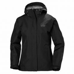Damska kurtka wodoodporna Helly Hansen seven j. Czarne kurtki przeciwdeszczowe Helly Hansen, m, bez wzorów, z poliamidu, bez kaptura, wspinaczkowe. Za 527.00 zł.