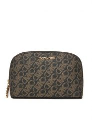 MICHAEL Michael Kors Kosmetyczka Empire 32F4G8ET1B Czarny. Czarne torebki klasyczne MICHAEL Michael Kors, bez wzorów, z materiału, bez dodatków. Za 419.99 zł.