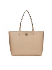 Tory Burch Torebka Mcgraw Tote 152221 Écru. Torebki klasyczne Tory Burch, bez wzorów, ze skóry, bez dodatków. Za 1,299.00 zł.