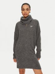 Liu Jo Sukienka dzianinowa WF4430 MA49P Szary Regular Fit. Szare sukienki Liu Jo, s, bez wzorów, z dzianiny, bez kołnierzyka, bez ramiączek. Za 499.99 zł.
