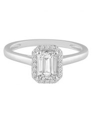 Diamonds lab grown Złoty pierścionek z diamentami rozmiar: 52. Szare pierścionki Diamonds lab grown, z diamentem, złote. Za 3,893.99 zł.