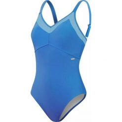 Jednoczęściowy Kostium Kąpielowy Dla Pań I Panów Z Siateczki. Niebieskie stroje jednoczęściowe Speedo, bez wzorów, sportowe. Za 302.99 zł.