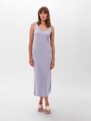 Les Lunes Sukienka "Leonaa" w kolorze lawendowym rozmiar: L. Różowe sukienki Les Lunes, na co dzień, l, bez wzorów, bez kołnierzyka, bez ramiączek, midi, proste. Za 173.99 zł.