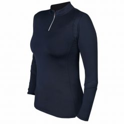 Damska bluza z poligamii Horka Platinum. Niebieskie bluzy bez kaptura Horka, bez wzorów, z materiału, bez kaptura, do jazdy konnej. Za 263.50 zł.