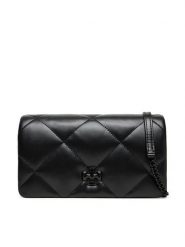 Tory Burch Torebka Kira Diamond 170622 Czarny. Czarne kopertówki Tory Burch, bez wzorów, ze skóry, wizytowe, bez dodatków. Za 2,109.00 zł.
