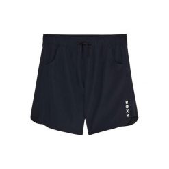Spodenki boardshort dla Kobiety ROXY WAVE 9" Czarny. Szare szorty Roxy, bez wzorów, z elastanu, sportowe. Za 219.99 zł.