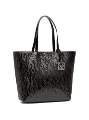 Armani Exchange Torebka 942650 CC794 00020 Czarny. Czarne torebki klasyczne Armani Exchange, bez wzorów, ze skóry, bez dodatków. Za 589.99 zł.
