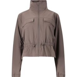 Kurtka damska Athlecia Hero V2. Brązowe kurtki Athlecia, bez wzorów, bez kaptura. Za 299.00 zł.