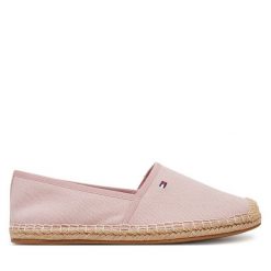 Espadryle Tommy Hilfiger. Czerwone espadryle Tommy Hilfiger, bez wzorów, bez obcasa. Za 199.99 zł.