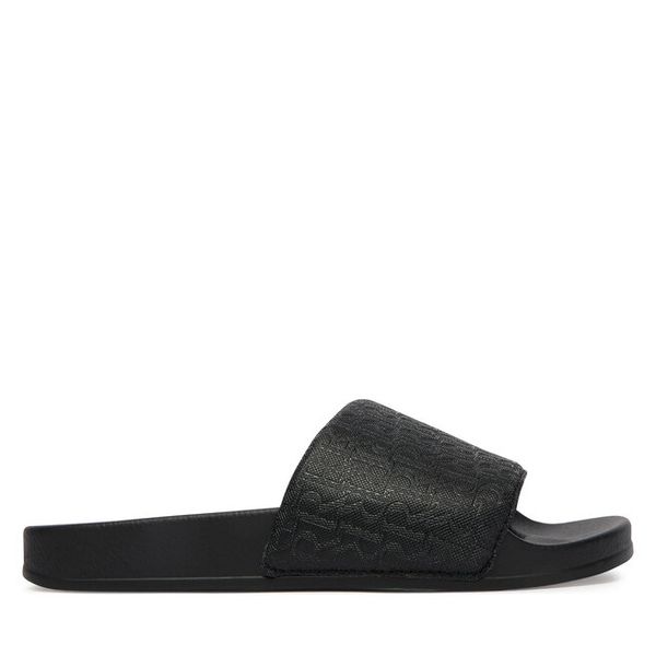 Klapki REPLAY. Czarne klapki Replay, bez wzorów, bez obcasa, bez zapięcia. Za 135.99 zł.