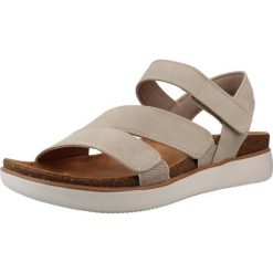 Sandały SKECHERS 163252S Szary. Szare sandały Skechers, bez wzorów, z syntetyku, bez obcasa, bez zapięcia. Za 229.99 zł.