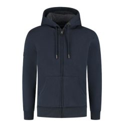 Bluza z kapturem Superdry. Niebieskie bluzy z kapturem Superdry, l, bez wzorów, z materiału, z kapturem. Za 424.95 zł.