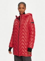 Frieda & Freddies Płaszcz zimowy 3733 Czerwony Regular Fit. Czerwone kurtki Frieda & Freddies, na zimę, bez wzorów, z syntetyku, bez kaptura. Za 729.99 zł.