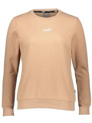 Puma Bluza "ESS+" w kolorze beżowym rozmiar: M. Brązowe bluzy Puma, m, bez wzorów, bez ramiączek, bez kaptura. Za 92.42 zł.