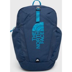 The North Face plecak duży z nadrukiem. Niebieskie plecaki The North Face, bez wzorów, do ręki, z nadrukiem, bez dodatków. W wyprzedaży za 179.99 zł.