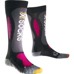Skarpety SKI CARVING SILVER LADY Multikolor|Różowy|Czarny. Bielizna termoaktywna damska marki X-Socks. W wyprzedaży za 112.00 zł.