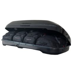 Torby Do Boksu Dachowego Volvo Travel 400 4Szt Kjust. Czarne torby podróżne KJUST, bez wzorów. Za 841.00 zł.