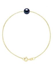 Pearl Addict Złota bransoletka z perłą rozmiar: onesize. Żółte bransoletki Pearl Addict, z perłą, złote. Za 193.70 zł.