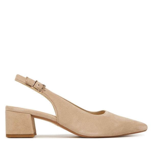 Czółenka Vagabond Shoemakers. Białe czółenka Vagabond Shoemakers, bez wzorów, bez obcasa, bez zapięcia. Za 458.99 zł.