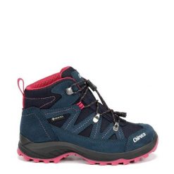 Buty trekkingowe Chiruca Troll 08. Niebieskie buty trekkingowe Chiruca, z gore-texu, bez zapięcia. Za 533.50 zł.