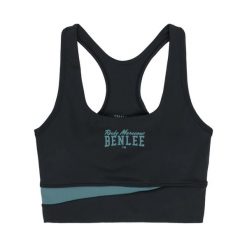 Biustonosz dla kobiet Benlee Forebrae. Czarne biustonosze sportowe BENLEE, bez wzorów, na fitness i siłownię. Za 233.50 zł.