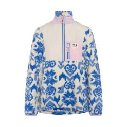 Damski polar rozpinany do połowy Kari Traa Rothe. Niebieskie bluzy z polaru Kari Traa, bez wzorów, z polaru. Za 465.00 zł.