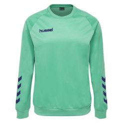 Bluza do piłki ręcznej dla dorosłych Hummel Promo Poly Sweatshirt. Niebieskie bluzy bez kaptura Hummel, s, bez wzorów, bez kaptura, do piłki ręcznej. Za 178.00 zł.