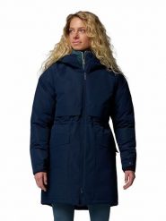 Columbia Parka "Juniper Ridge III" w kolorze granatowym rozmiar: XL. Niebieskie płaszcze Columbia, xl, bez wzorów, bez kaptura. Za 884.95 zł.