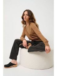 AUTHENTIC CASHMERE Kaszmirowy sweter "Etret" w kolorze karmelowym rozmiar: XL. Brązowe swetry AUTHENTIC CASHMERE, xl, bez wzorów, z kaszmiru, bez ramiączek. Za 397.83 zł.