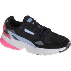 Buty adidas Originals Falcon W EG2864 czarne czerwone niebieskie. Czarne buty treningowe adidas, bez wzorów, bez zapięcia. Za 338.35 zł.