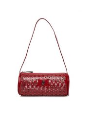 Badura Torebka WEN-05 Czerwony. Czerwone torebki klasyczne Badura, bez wzorów, z materiału, bez dodatków. Za 159.99 zł.