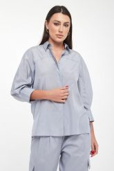 Koszula damska z jedwabiem PESERICO. Koszule Peserico, bez wzorów, bez kołnierzyka, bez ramiączek. Za 1,759.00 zł.