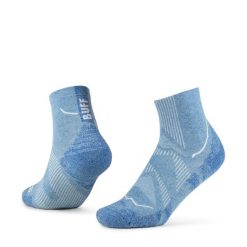 Skarpetki Buff DRYFLX® QUARTER SOCK DQ WASHED. Niebieskie skarpetki Buff, bez wzorów, z elastanu. Za 109.90 zł.