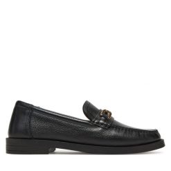 Mokasyny Beverly Hills Polo Club. Czarne mokasyny Beverly Hills Polo Club, bez wzorów. Za 329.99 zł.