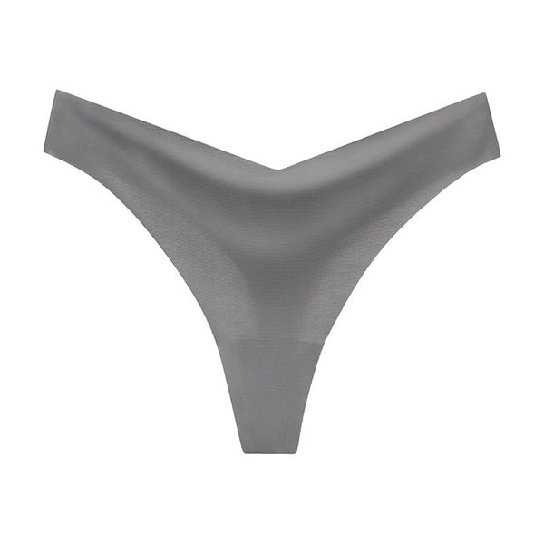 Stringi bezszwowe z obniżonym stanem do codziennego noszenia Tiffie. Stringi Intica, bez wzorów, z materiału. Za 119.00 zł.
